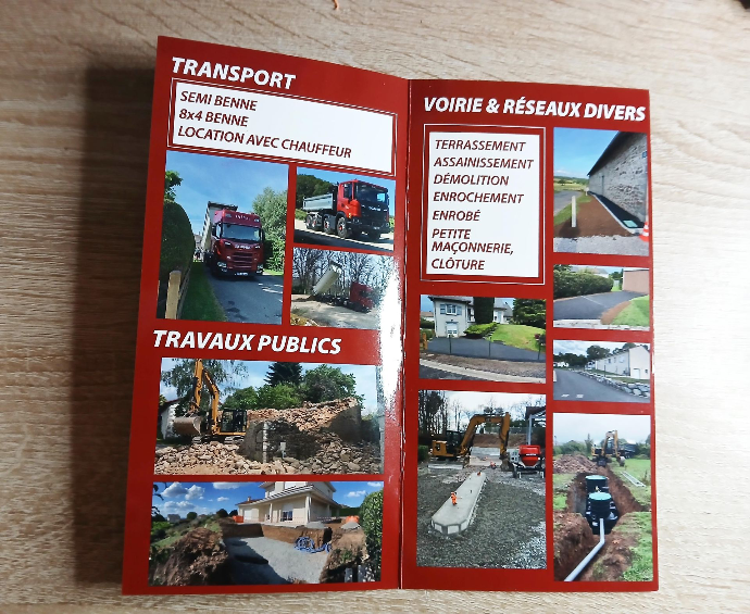 Dépliant 2 volets